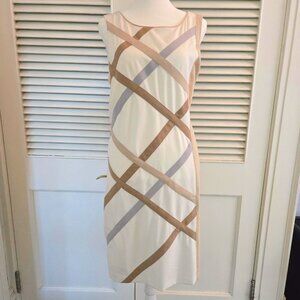 COPY - A geometric dress from White House/Black Market  size 12. Lined, Never w…